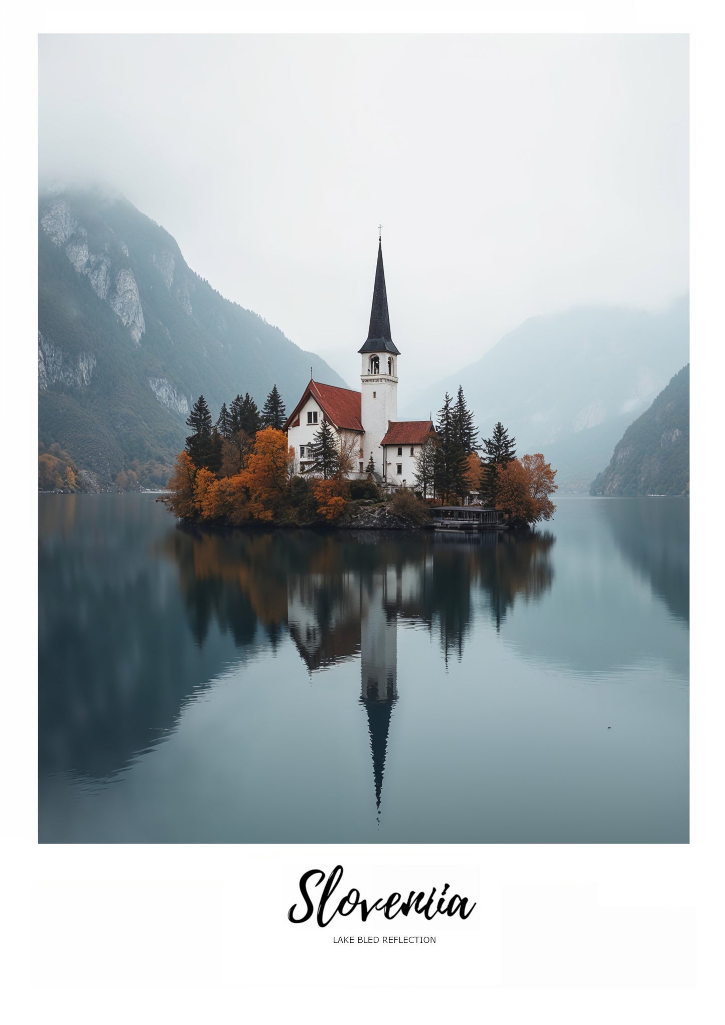 Slovenia – Lake Bled Reflection