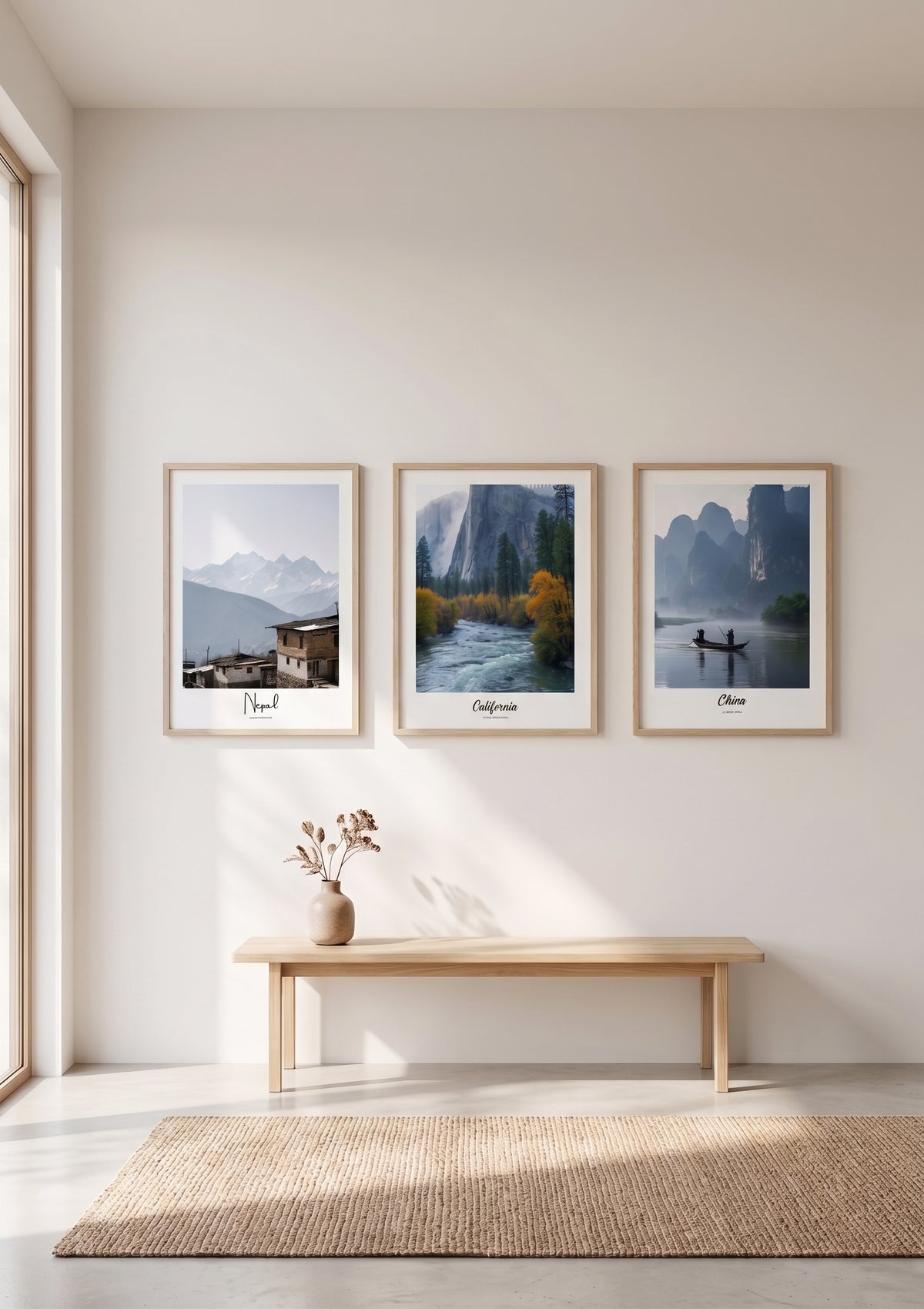 3-Piece Alpine Art Set