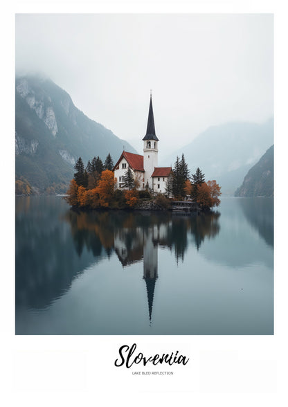 Slovenia – Lake Bled Reflection
